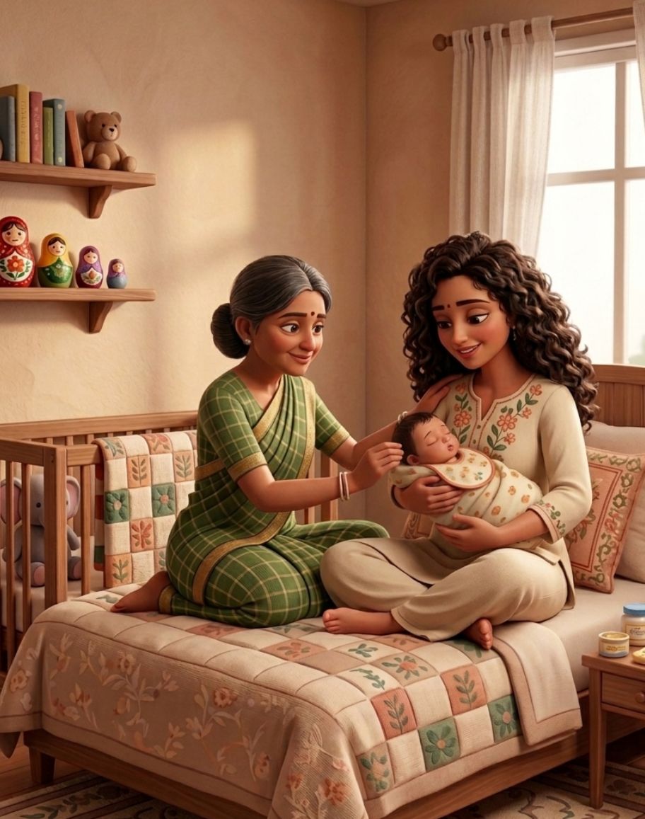Baby & Mother Care Person